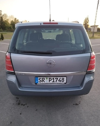 Opel Zafira cena 12900 przebieg: 217500, rok produkcji 2007 z Poniatowa małe 326